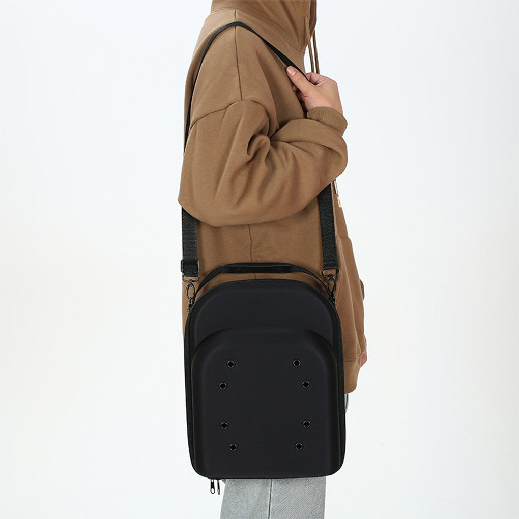 Portable Baseball Caps Storage Bag Dirt Hard EVA Organizer Hats Holder Multifunction Hats HandBag for Travel Outdoor Use Handbag