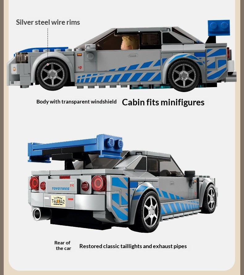 LEGO Blocos de Montar Brinquedo Super Racing 76917 Nissan GT-R Presente de Aniversário Presente de Natal Brinquedos Infantis