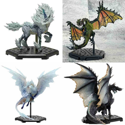 Monster Hunter World Boneco Plus Todos os Dragões Rathalos Nergigante Nargacuga Zinogre Kushala Daora Xenojiiva Boneco Modelo Brinquedos de Presente