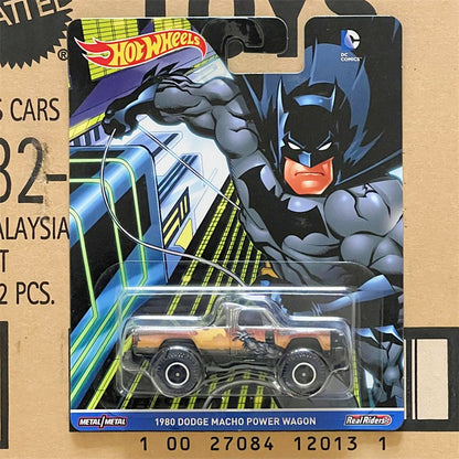 Hot Wheels Pop Culture Premium DC Comics Series Chevy Dodge 1:64 Scale Collectible Cars Unopened Ship Now