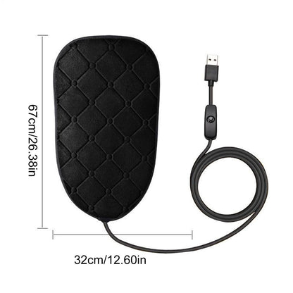 Almofada de assento de motocicleta Almofada de assento aquecida para motocicleta Almofada de scooter para clima frio para motocicleta off-road ATV Snowmobile Viagem de estrada Touring