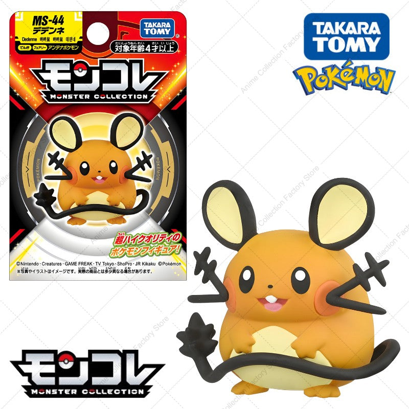 100% Original Takara Tomy Pokemon Figure Toys Chikorita Totodile Tepig Mega Metagross Charizard X PVC Figurine Model Dolls Gifts