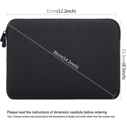 Capa para notebook HAWEEL 11 13 15 polegadas para Xiaomi Huawei HP DELL Bolsa para laptop com zíper Bolsa de transporte Capa à prova de choque para Macbook