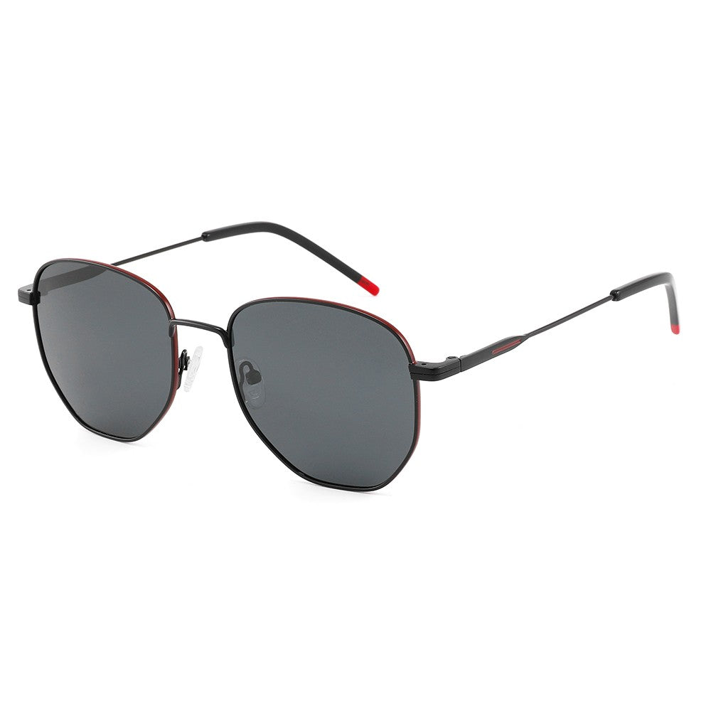 Square Polarized Sunglasses for Women Men Small Hexagonal Polygon Polarized Lens Trendy Sun Glasses Classic Shades UV400 Protect