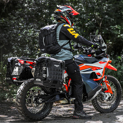 Rhinowalk Motorcycle Side Bag Quick Release Waterproof 35L Anti-Theft With Lock Hole For BMW R1300GS  R1250GS R1200GS S1000XR