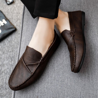 Men Shoes Loafers Casual Shoes Handmade Moccasins Men Comfortable Driving Shoes Sneakers Male Designer Design Footwear 2023