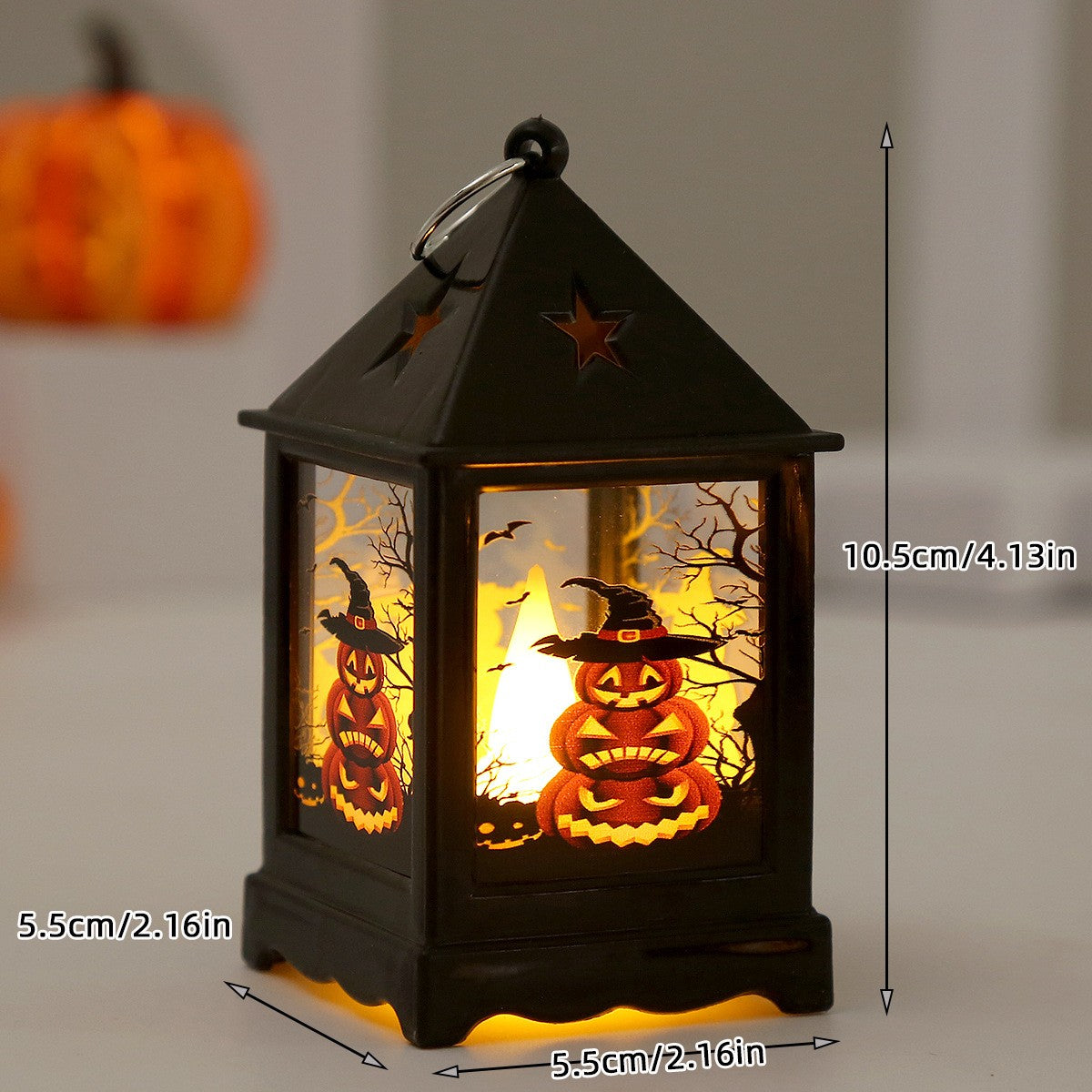Halloween LED Pumpkin Lamp Ornaments Horror Atmosphere Kids Toy 2026 Halloween Party Home Decor Decoration Supplies