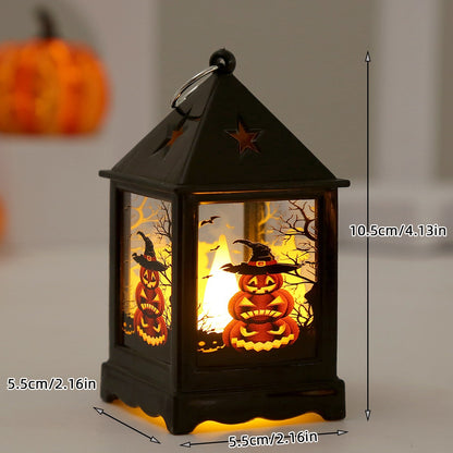 Halloween LED Pumpkin Lamp Ornaments Horror Atmosphere Kids Toy 2026 Halloween Party Home Decor Decoration Supplies