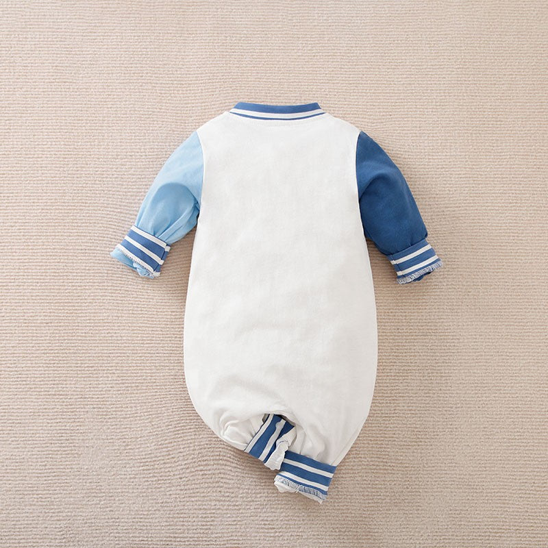 Roupa de Bebê Menino Menina Urso Desenho Animado, Macacão Infantil Traje Romper Macacão 0-18 Meses Manga Comprida Recém-Nascido Moderno