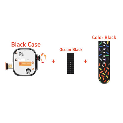 Original CDS9 Ultra Smartwatch Android 9.0 Rede 4G Cartão SIM Câmera Rotativa Amoled Google Play Store Versão Global Relógio Inteligente
