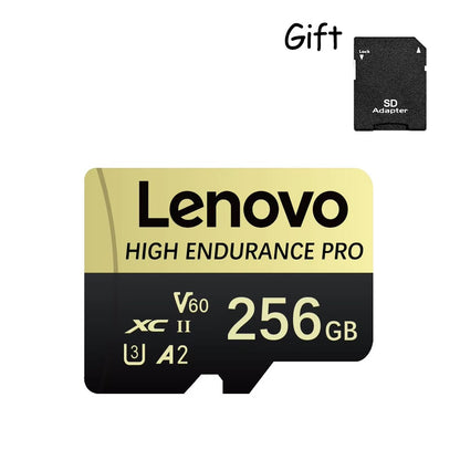 Cartão de Memória SD Mini Micro TF Lenovo 512 GB 256 GB 2 TB 1 TB de Alta Velocidade Cartão De Memória 128 GB para Armazenamento de Arquivos Câmera de Telefone