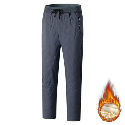 Animal Game Outdoor Women Plush Thick Fleece Waterproof Sweatpant Windproof Casual Work Pants Warm Lambswool Thermal Outerwear