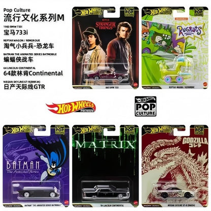 [Hotwheels] Genuine In Stock  Entertainment Culture Hxd63 2025 Strange Stories Bmw Godzilla R34 Hotwheels Collector Fan'S Gifts