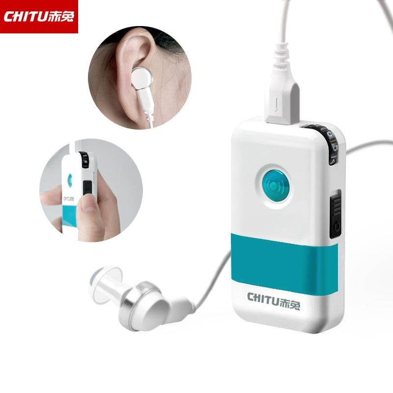 Pocket Rechargeable Hearing Aid DHP for Deafness Powerful Digital Sound amplifier Severe Loss Medical Elderly Hearing Devices