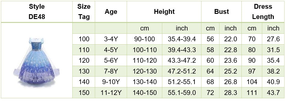 Halloween Festival Celebrations Elsa Multiple Styles and Occasions Cosplay Dress Sequin Decoration Elegant Charming Evening Gown