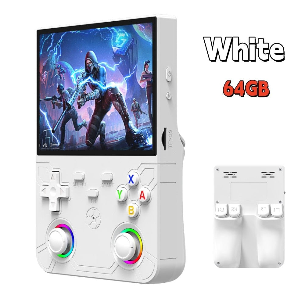 R36 Ultra X Retro Handheld Game Player WiFi Open Source Linux System 4.5" IPS Screen Hall Effect Emulator Wireless Gamepad Gift