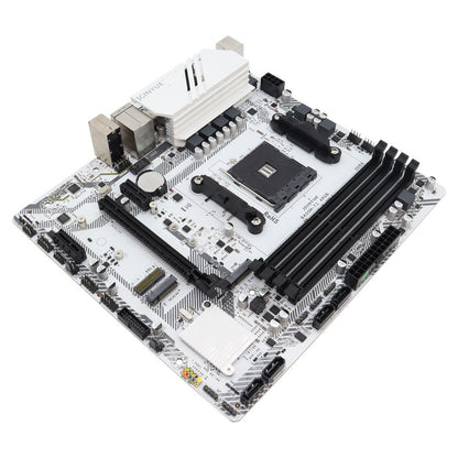 1PC B450M-TI ARGB Motherboard M.2 NVME ARGB PC Motherboard AMD Processor Dual-Channel 4*DDR4 Memory AM4 USB Mainboard
