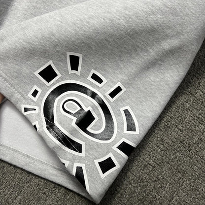 ADWYSD Shorts Sun Roll Basic Printed Drawstring Shorts American Casual Men Women's Basketball Short Pants