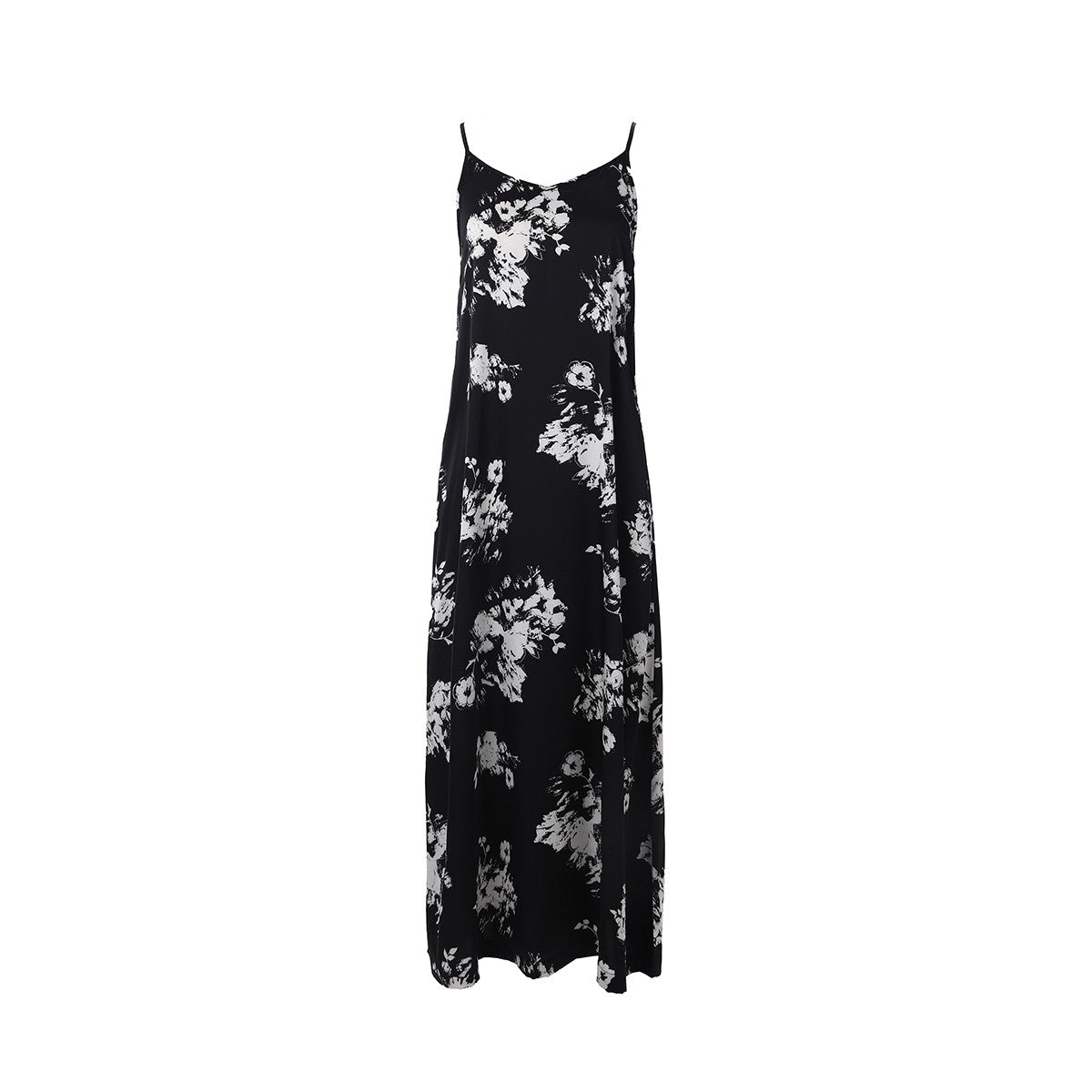AP 2025 Spring and Summer Women Floral Printing Satin Slip Dress Knitting Cardig