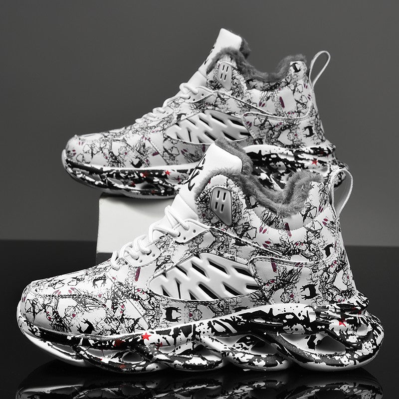 men boots 2023 New Winter Slippers Warm Men Shoes Waterproof Non-Slip Plush Sneakers Male tenis shoes Boots Men Sneakers Winter