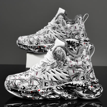 men boots 2023 New Winter Slippers Warm Men Shoes Waterproof Non-Slip Plush Sneakers Male tenis shoes Boots Men Sneakers Winter