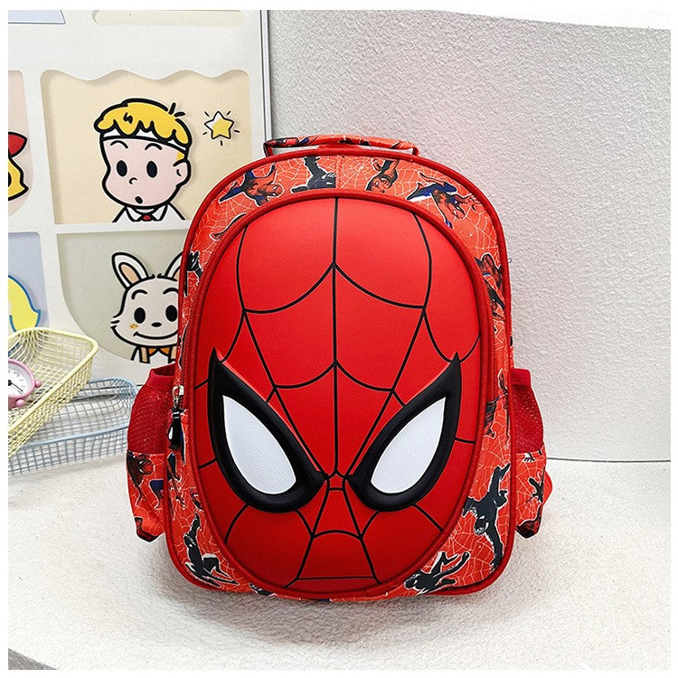 Mochila Infantil Escolar Homem-Aranha da Marvel, Bonita, Leve, Ergonômica, para Meninos e Meninas do Jardim de Infância