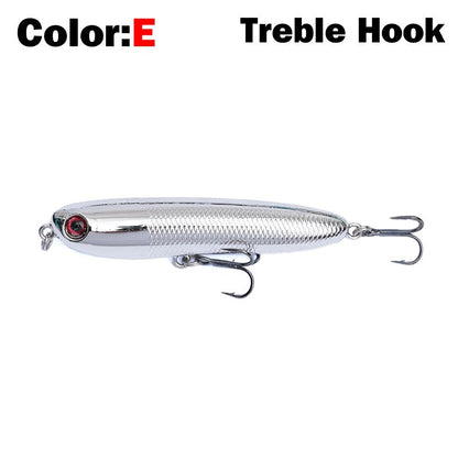 Isca de Pesca Flutuante OUTKIT Pencil StickBait 7g Wobblers Iscas Topwater Crankbait Artificiais para Arremesso Longo Hard Bait