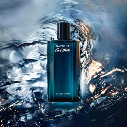 Davidoff Cool Water Eau de Toilette – Aromatic Men's Cologne – With Notes of Coriander, Mint, Lavender & Amber – Long Lasting Fr