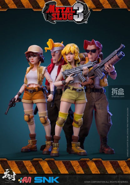 TUNSHI STUDIO Original Metal Slug Series Boneca de Pano de 6 polegadas Leona Clara Ralph Action Figura de Mobilidade Articulada Modelo de Brinquedos Presentes