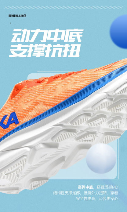 PARZIVAL Men's Sneaker Air Cushion Runner Trainers Tenis Marathon Sports Running Shoes Women Outdoor Athletic Speciality Sneaker