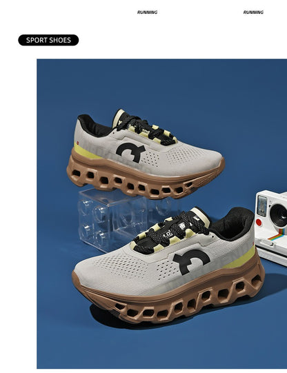 Marathon Men Sports Running Shoes Air Cushion Breathable Lightweight Male Comfortable Athletic Casual Sneakers Hiking Outdoor