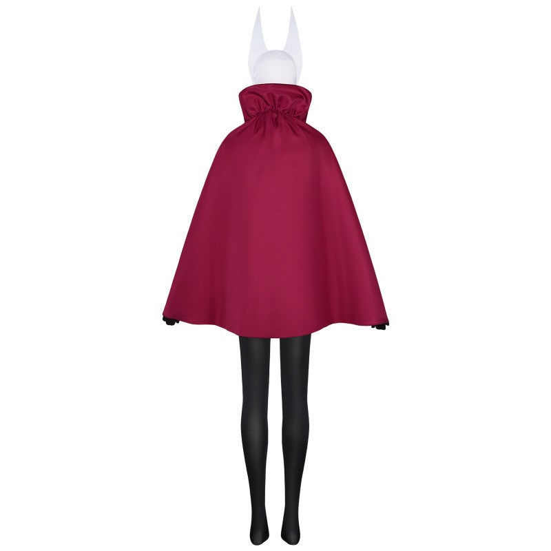 Empty Knight Silk Song Cos Costume Halloween Bumblebee Women's Anime Dance Platform Dress Outer Coat Jumpsuits Headgear