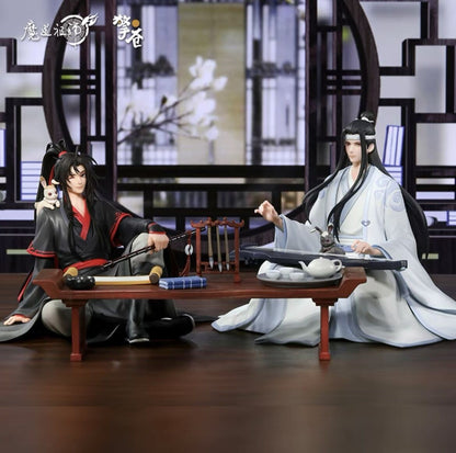Mo Dao Zu Shi Yunge Yayun Wei Wuxian Lan Wangji Figures Genuine Anime Peripheral Collectible Model Desktop Decoration Doll Gift