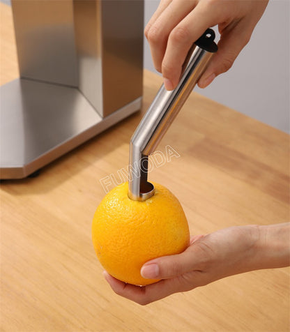 Espremedor de Laranja Elétrico de Aço Inoxidável 110V 220V, Liquidificador de Frutas, Extrator de Suco de Laranja, Máquina de Suco Multifuncional, Eletrodoméstico de Cozinha