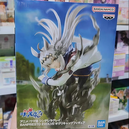 Em estoque Bandai Banpresto Evolve Pretty Derby Tamamo Cross Oguri Cap Modelo colecionável de anime Decoração de mesa Presente de aniversário