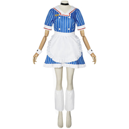 IN STOCK Kasane Teto Mesmerizer Cosplay Costume Adult Carnival Anime Uniform Halloween Party Masquerade Costumes Game