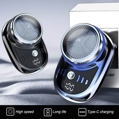1/2PCS Mini Electric Travel Shaver For Men Pocket Size USB Charging Portable Painless Cordless Trimmer Knive Face Beard Razor  ?