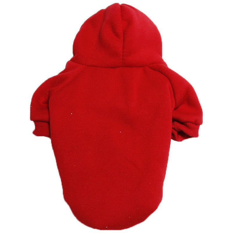 Casaco Jaqueta Sólida Moletom com Capuz para Cães Roupas para Cães Pequenos, Médios e Grandes Labrador Bulldog Francês Yorkshire Roupa S-9GG