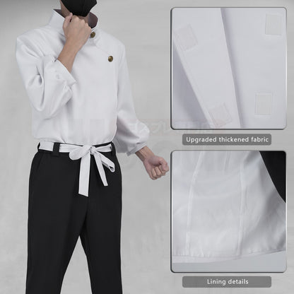 HOLOUN Anime Itadori Yuji  Yuta Okkotsu Cosplay Costume Wig Jacket Pants Upgraded version Halloween Christmas Convention Gift