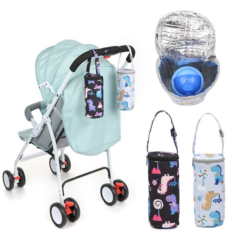 Baby Feeding Milk Bottle Warmer Baby Stroller Warmer Bag Safety Baby Bottle Holder Feeding Bottle Warmer For Car