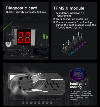 Kit Conjunto Placa Mãe MACHINIST MR9A PRO X99 LGA2011-3 CPU Xeon E5 2690 V3 Memória RAM DDR4 16GB (2*8GB) 2666MHz Combo TPM 2.0 Opcional