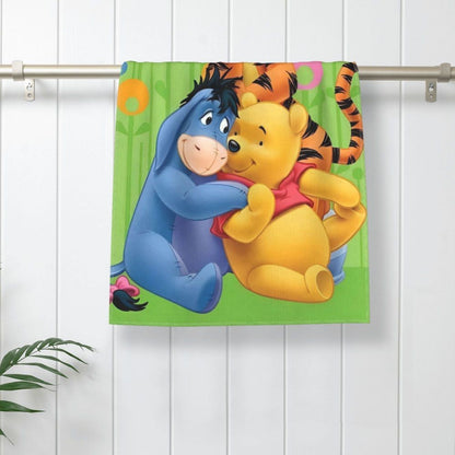 Winnie The Pooh Bear Piglet Merch Towel for Beach New Summer Microfiber Shower Towel No Sand Quick-Dry Surf Towels