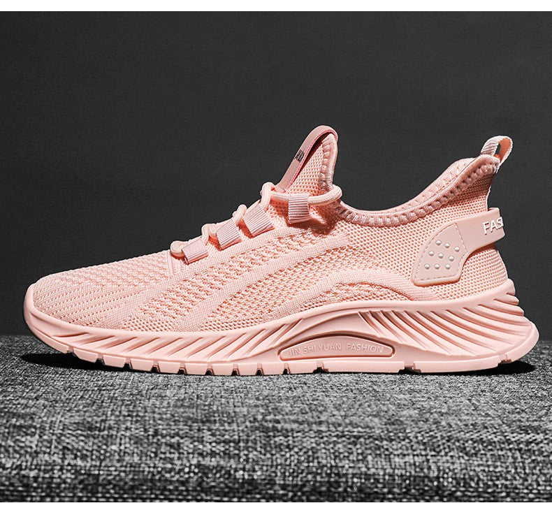?Sapatos Femininos Verão 2025 Tênis Casual Malha Respirável Leve Acessível Frete Grátis?