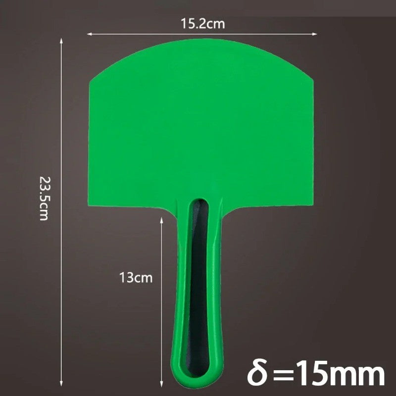 Espátula Curva de 1/3 Peças, Raspador de Massa Corrida para Acabamento de Drywall, Gesso, Raspagem de Decalques, Ferramentas de Construção de Reparo