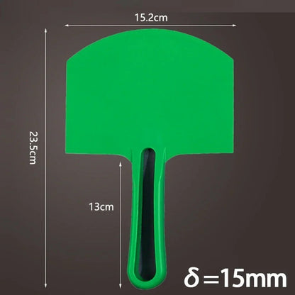 Espátula Curva de 1/3 Peças, Raspador de Massa Corrida para Acabamento de Drywall, Gesso, Raspagem de Decalques, Ferramentas de Construção de Reparo