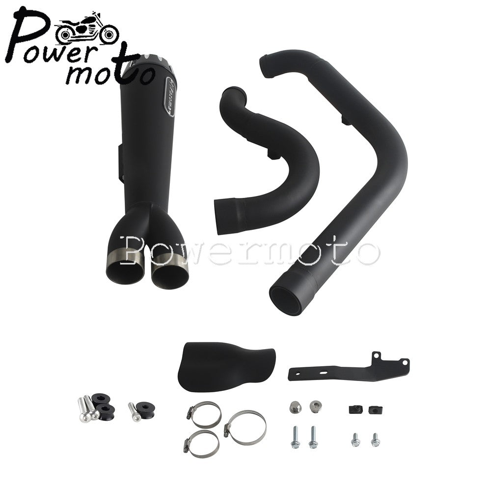 Motorbike Exhaust Pipes Exhaust Baffle Muffler For Harley M8 Softail Low Rider S T Fat Street Bob Standard Slim Deluxe 2018-2025