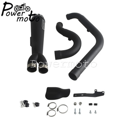 Motorbike Exhaust Pipes Exhaust Baffle Muffler For Harley M8 Softail Low Rider S T Fat Street Bob Standard Slim Deluxe 2018-2025