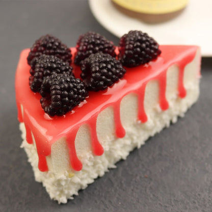 Artificial Fruit Cakes Simulation Cake Photography Props Dessert Shop Ornaments Home Kitchen Decoration Kids Toys