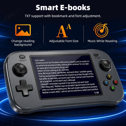 SF3100 Retro Handheld Game Console 4.5" IPS FHD Screen Portable Game Player Built-in 21000+Free Games for PS1 MAME Emulators
