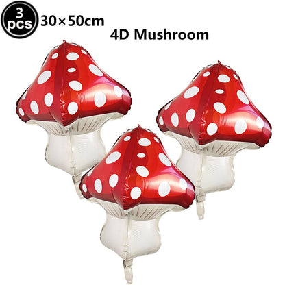 Cartoon Animal Standing Squirrel Balloon Pinecone Shaped Aluminum Film Balloon Forest Theme Baby Shower Birthday Party Decor